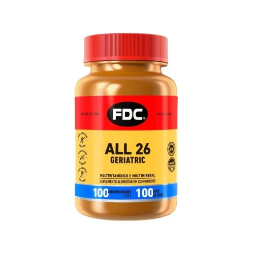 ALL 26 GERIATRIC (100 COMPRIMIDOS) - FDC VITAMINAS