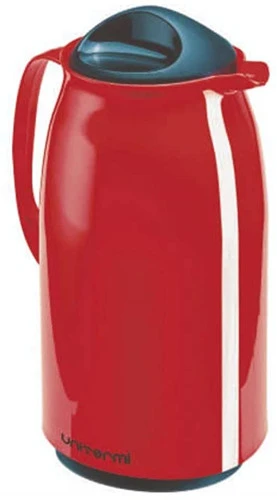 GARRAFA TÉRMICA VENEZA VERMELHA 1L REF83005 UNITERMI