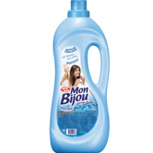 AMACIANTE DE ROUPA DILUÍDO PUREZA MON BIJOU FRASCO LEVE 2L PAGUE 1 8L