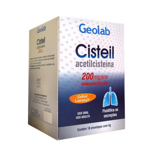 CISTEIL 200MG COM 16 ENV