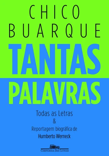 LIVRO TANTAS PALAVRAS 820G EDITORA COMPANHIA DAS LETRAS