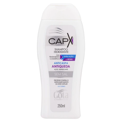 SHAMPOO ANTICASPA GOTA COSMÉTICOS CAPX FRASCO 250ML