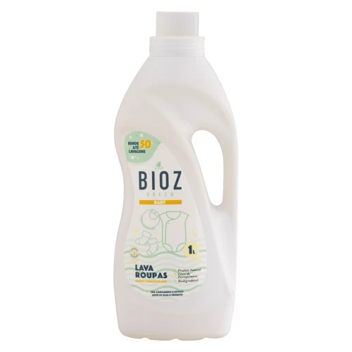 LAVA ROUPAS SUPER CONCENTRADO BIOZ GREEN BABY FRASCO 1L