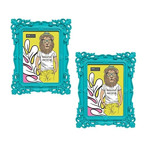 PORTA RETRATO MART 13X18CM AZUL