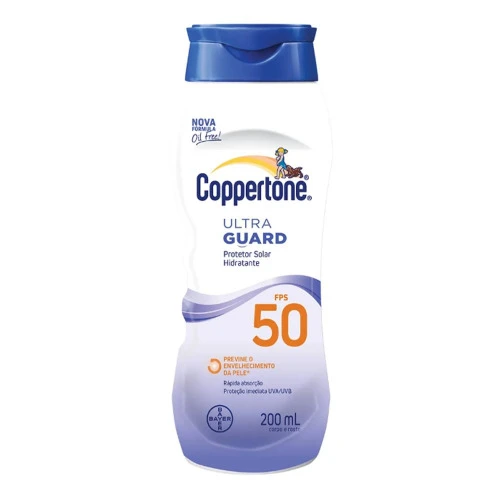 PROTETOR SOLAR COPPERTONE ULTRAGUARD FPS 50 200ML