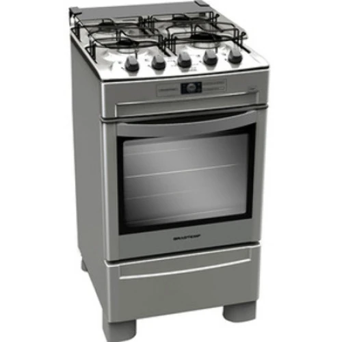 BRASTEMP CLEAN BF050BR PISO 4 BOCAS INOX