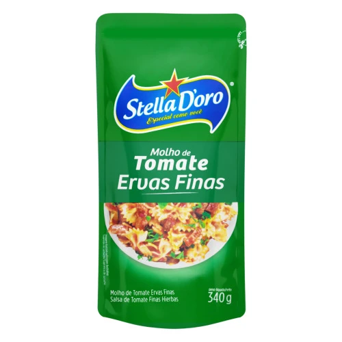 MOLHO DE TOMATE ERVAS FINAS STELLA DORO SACHÊ 340G