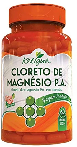 CLORETO DE MAGNÉSIO P A 60 CÁPSULAS DE 500MG KATIGUÁ
