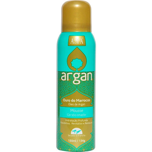 MOUSSE ASPA ARGAN HIDRATAÇÃO PROFUNDA