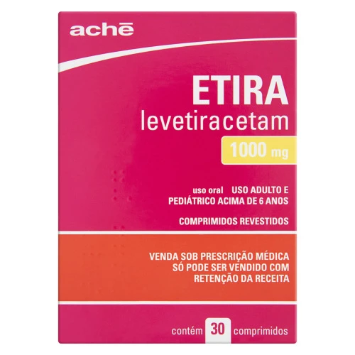 ETIRA 1000MG ACHÊCAIXA 30 COMPRIMIDOS REVESTIDOS