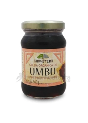 GELÉIA DE UMBU ORGÂNICA GRAVETERO 240G