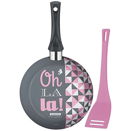 FRIGIDEIRA TRAMONTINA MY LOVELY KITCHEN CINZA BRANCO ROSA 24CM
