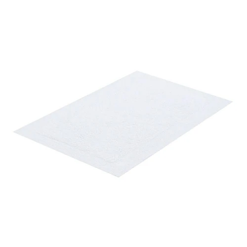 TAPETE PARA CASA 48X80CM BUDDEMEYER ALLURE 100% ALGODÃO BRANCO