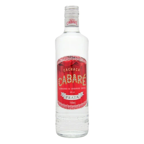 CACHAÇA CABARÉ PRATA GARRAFA 700ML