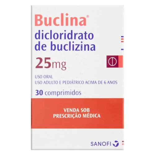 BUCLINA 25MG SANOFI CAIXA 30 COMPRIMIDOS