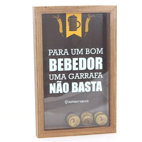 KIT COM 2 QUADROS ZONACRIATIVA 27X17CM TAMPAS