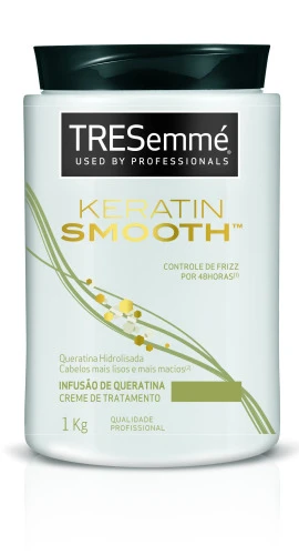 CREME DE TRATAMENTO TRESEMMÉ KERATIN SMOOTH ANTI FRIZZ 1KG