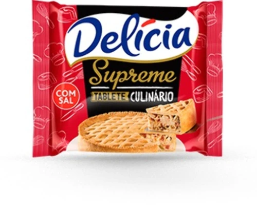 MARGARINA DELICIA 400G TABLETE COM SAL