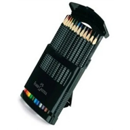 FABER CASTELL ECOLÁPIS ESTOJO COLOUR GRIP BLACK 12 CORES