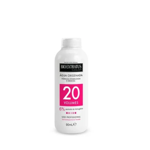BIO EXTRATUS AGUA OXIGENADA 6% 20 VOLUME - 90ML