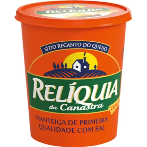 MANTEIGA COM SAL RELÍQUIA DA CANASTRA POTE 500G