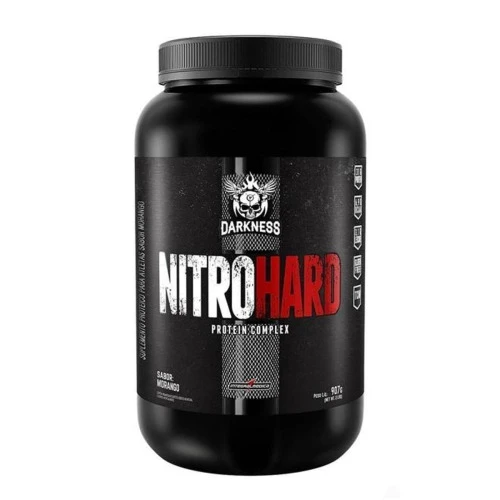 NITROHARD 907GR DARKNESS - INTEGRALMÉDICA - MORANGO