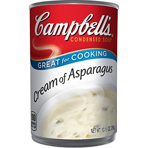 SOPA CONCENTRADA CREME DE ASPARGO CAMPBELLS LATA 295G