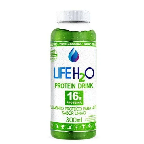 PROTEIN DRINK LIFE H2O MELANCIA COM LIMÃO 300ML
