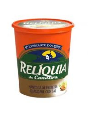 MANTEIGA RELIQUIA 500G COM SAL