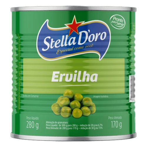 ERVILHA EM CONSERVA STELLA DORO LATA 170G