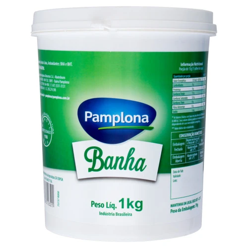 BANHA PAMPLONA POTE 1KG