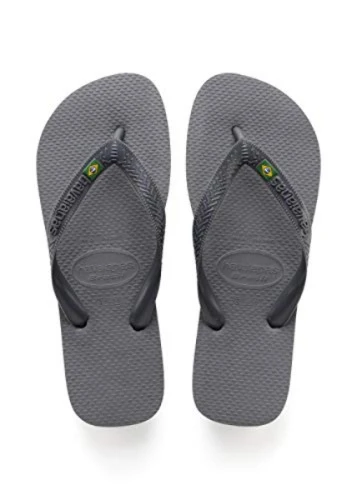 HAVAIANAS BRASIL 43 4 CINZA ACO COR 5178