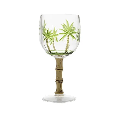 JG 6 TACAS ROJEMAC ACRILICA PALM TREE