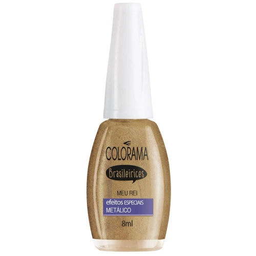 ESMALTE COLORAMA CREMOSO BRASILEIRICES NU MEU REI 8ML