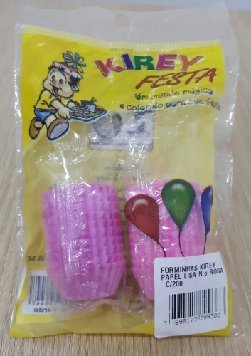 FORMINHA PAPEL KIREY LISA ROSA N 6 COM 200