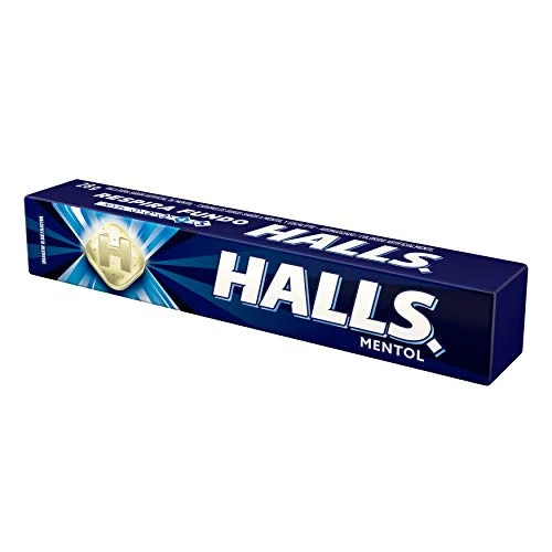 BALA MENTOL HALLS PACOTE 28G