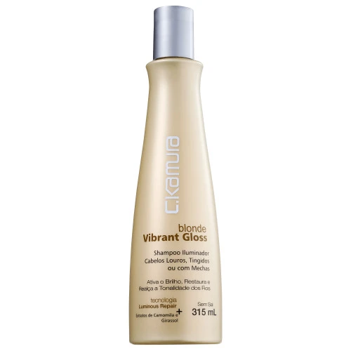 C KAMURA SH BLONDE VIBRANT GLOSS 315ML