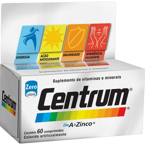 SUPLEMENTO VITAMÍNICO CENTRUM 60 COMPRIMIDOS