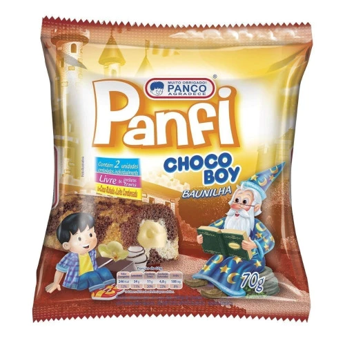 BOLO PANCO PANFI CHOCO BOY