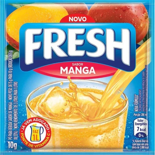 REFRESCO EM PÓ MANGA 10G FRESH