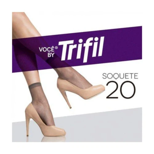 MEIA LUPO SOQUETE FEMININO FINA FUME UNICO 2241