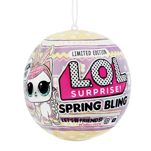 MINI BONECA SURPRESA - LOL SURPRISE! - SPRING BLING - CANDIDE