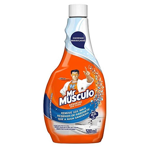 DESINFETANTE BANHEIRO MR MÁSCULO FRASCO 500ML REFIL