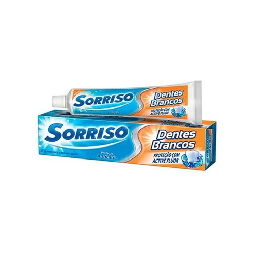 DP CHÁ ABAST 120 UNIDADES SORRISO DENTES BRANCOS 90G  120 UNIDADES MÁXIMA PROTEÇÃO ANTICÁRIES 90G