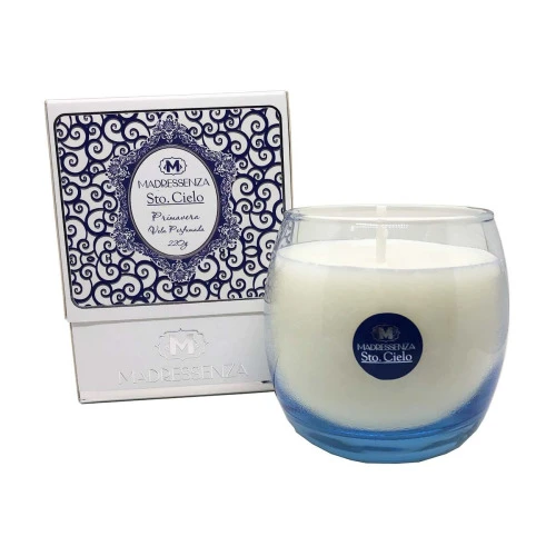 VELA PERFUMADA EM VIDRO PRIMAVERA MADRESSENZA 2829293