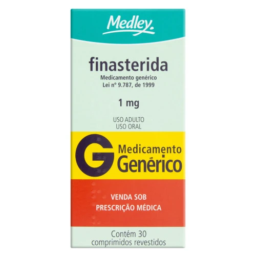 FINASTERIDA 1MG MEDLEY CAIXA 30 COMPRIMIDOS REVESTIDOS