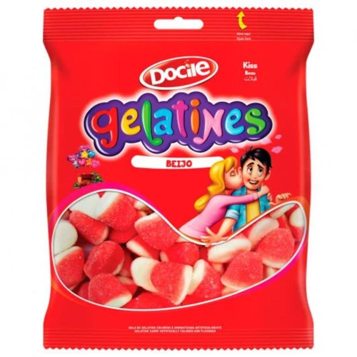 BALA DOCILE GELATINES 250G BEIJO