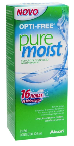 OPTI REE PURE MOIST 120ML SOLUÇÃO ALCON