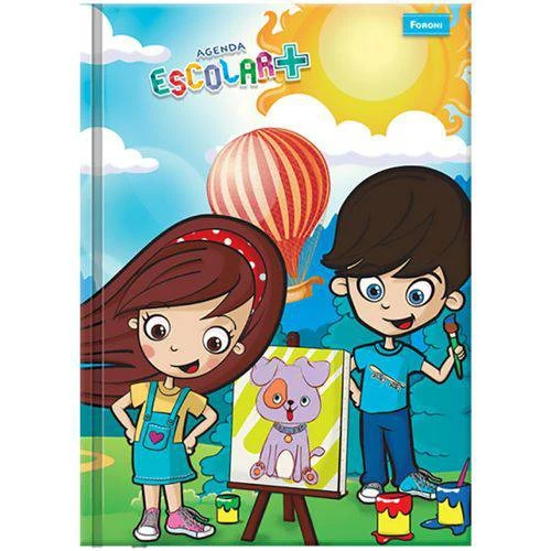 AGENDA ESCOLAR MAIS 208 FOLHAS 300G FORONI