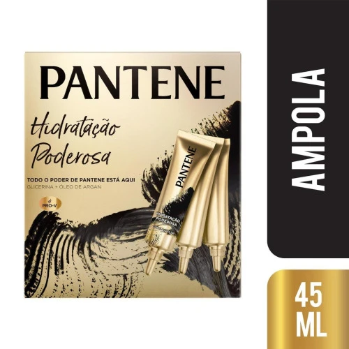 KIT AMPOLA DE TRATAMENTO PANTENE HIDROCAUTER 15ML 3 UNIDADES